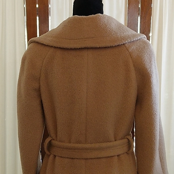 Authentic Vintage 80s 100% Wool Roxanne Columbia, SC Size 4/6 Tan Beige - Picture 5 of 10